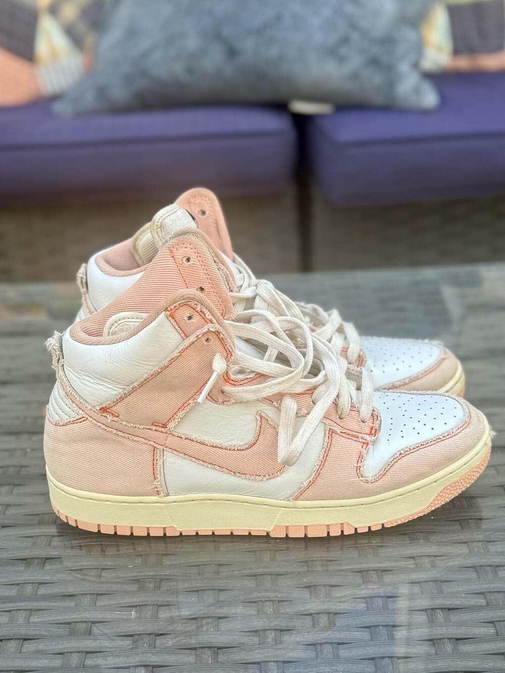 Nike Dunk High 1985 Size 11 Arctic Orange Pink White